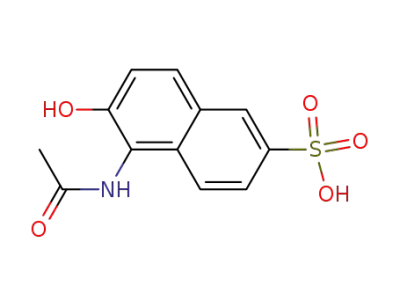 1-acetamino-2-hydroxy-naphthalene-6-sulphonic acid