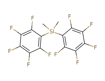 di-(pentafluoro phenyl) dimethyl silane