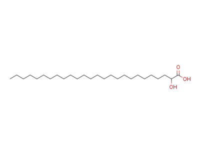 alpha-hydroxyhexacosanoic acid